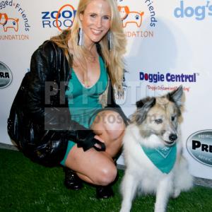 Chanel Ryan & her Dog Lucky attend 'O'FLuFF's Lucky Charms Fundraiser' on 3-16-10