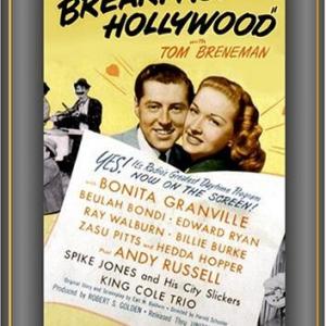 Bonita Granville and Edward Ryan in Breakfast in Hollywood 1946