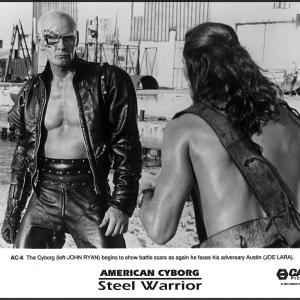 Publicity still for American Cyborg shot on location in Israel