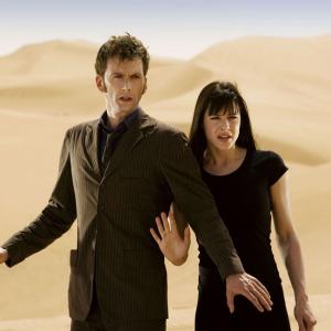 Michelle Ryan as Lady Christina de Souza in Doctor Who Planet of the Dead 11th April 2009 with David Tennant