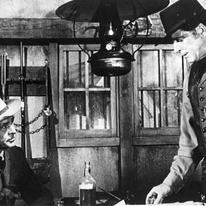 Still of Burt Lancaster and Robert Ryan in Lawman (1971)