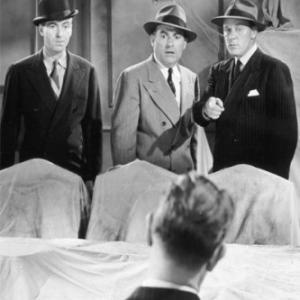 Frank Faylen Dick Purcell and Tim Ryan in Mystery of the 13th Guest 1943