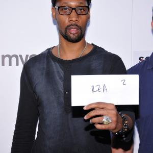 RZA at event of Something from Nothing The Art of Rap 2012