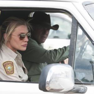 Still of Katee Sackhoff and Robert Taylor in Longmire (2012)