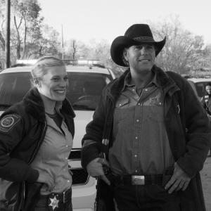 Still of Katee Sackhoff and Robert Taylor in Longmire (2012)