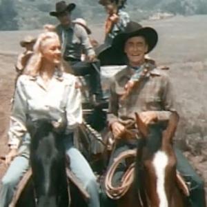 Diana Mumby Riders of the Purple Sage and Foy Willing in Out California Way 1946