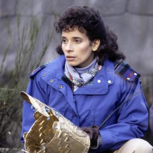 Still of Theresa Saldana in MacGyver 1985