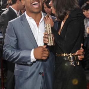 Zoe Saldana and Columbus Short at event of The Losers (2010)