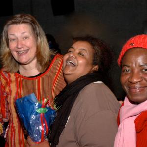 Grete Salomonsen at the premiere of VOICES FROM LIBERIA - 