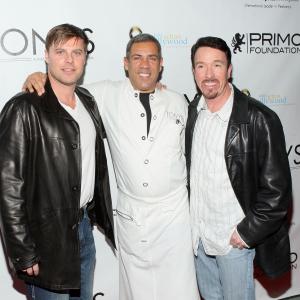 Christian Tureaud-Producer, Tony Riviera, CO-Executive Producer, David Salzberg-Producer...The Perfect Game At the Red Carpet Opening of 