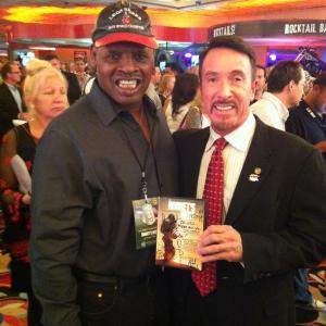 Leon Spinks and David. Green Beret Foundation Charity Screening of The Hornet's Nest on 9/11 @ Westgate Las Vegas.