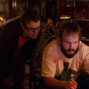 Still of Angus Sampson and Leigh Whannell in Tunas tamsoje antra dalis 2013