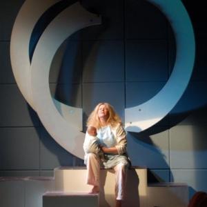 Elizabeth Sampson in Stacy Sims As White As O at The Road Theatre 2010