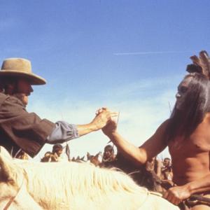 Still of Clint Eastwood and Will Sampson in The Outlaw Josey Wales 1976