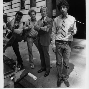 Still of Robert Redford, George Segal, Ron Leibman and Paul Sand in The Hot Rock (1972)