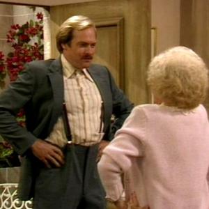 Casey Sander as SVEN with Betty White on The Golden Girls