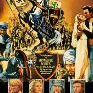 Rex Harrison, George Sanders, Laurence Harvey and Virginia Mayo in King Richard and the Crusaders (1954)
