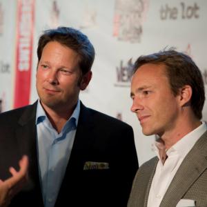 On the red carpet with director Clay Westervelt at the 2013 Dances With Films festival