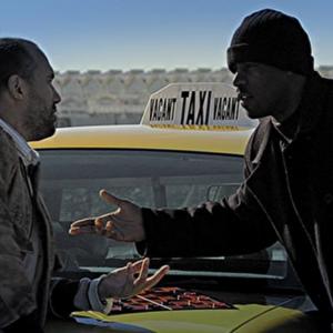 On the set of Fatwa (2006) with Roger Guenveur Smith