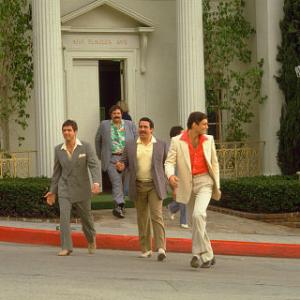 Still of Al Pacino Steven Bauer Michael P Moran ngel Salazar and Arnaldo Santana in Scarface 1983