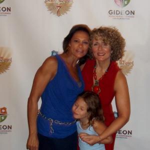 Irene Santiago with Author Jenny L Cote  and Ariana Baron