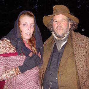 Michele Santopietro and Mark Boone Jr Sons of Anarchy Batman Begins in THE DONNER PARTY