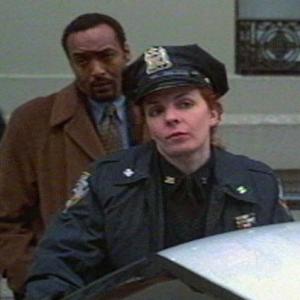 LAW  ORDER Michele as Officer Karen Rachman with Jessie L Martin