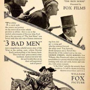 Frank Campeau J Farrell MacDonald and Tom Santschi in 3 Bad Men 1926