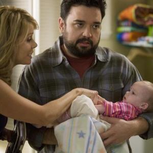 Still of Cheryl Hines and Horatio Sanz in In the Motherhood 2009