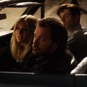 Still of Jon Foster, Peter Sarsgaard and Sienna Miller in The Mysteries of Pittsburgh (2008)