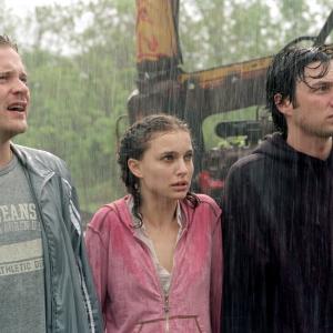 Still of Natalie Portman Zach Braff and Peter Sarsgaard in Garden State 2004