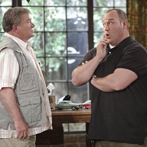 Still of William Shatner and Will Sasso in ! My Dad Says 2010