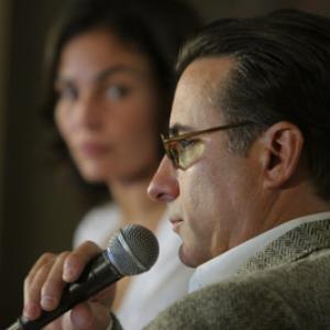 Andy Garcia and Ins Sastre at event of The Lost City 2005