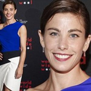 Brooke Satchwell at the LUomo Vogue special edition launch in Sydney on Thursday 27 March 2014