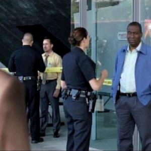Rodney Saulsberry as Roland Hollis in a still photo from Law  Order LA May 16 2011