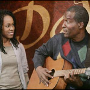 On B&B, Rodney Saulsberry gets to act and sing. Also pictured: Kristolyn Lloyd (Dayzee)