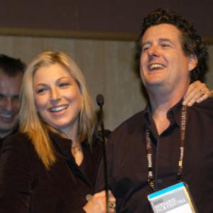 Tatum ONeal and Scott Saunders at event of The Technical Writer 2003