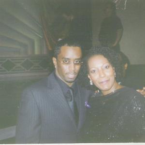 Sean Combs AKA Puff Daddy and Gloria at the Essence Awards 2000