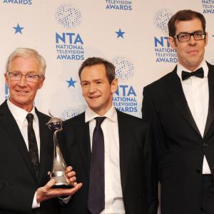 Alexander Armstrong, Richard Osman and Paul O'Grady at event of Paul O'Grady: For the Love of Dogs (2012)