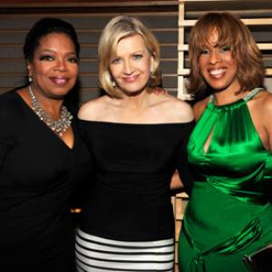 Oprah Winfrey Gayle King and Diane Sawyer