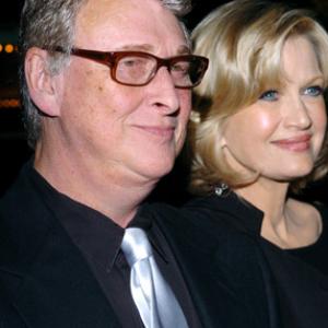 Mike Nichols and Diane Sawyer at event of Closer (2004)