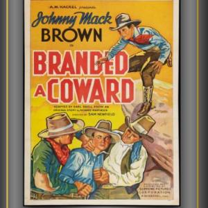 Johnny Mack Brown Frank McCarroll Syd Saylor and Roger Williams in Branded a Coward 1935