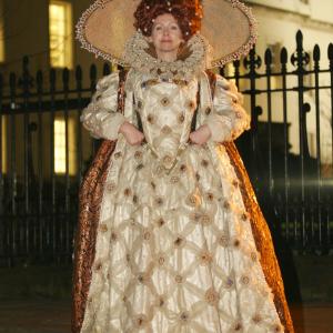 Sue Scadding as Queen Elizabeth 1st in Oxford Murders