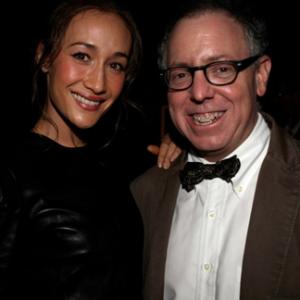 Maggie Q and James Schamus at event of A Serious Man 2009
