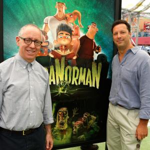 James Schamus and Andrew Karpen at event of Paranormanas 2012