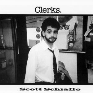 CLERKS production still of Scott Schiaffo as the Chewlies Gum Rep.