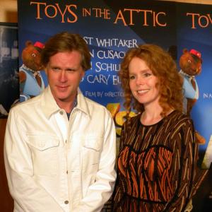 Cary Elwes and Vivian Schilling at the Toys in the Attic Premiere in Los Angeles, September 4, 2012
