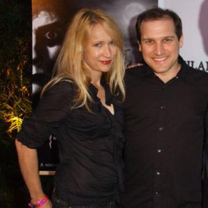 Composer Eban Schletter with his wife Kris McGaha at the DVD release party for Highlander Films The Cabinet Of Dr Caligari 2006