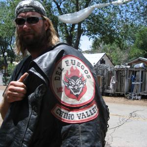 Anthony G Schmidt as biker on Wild HOgs