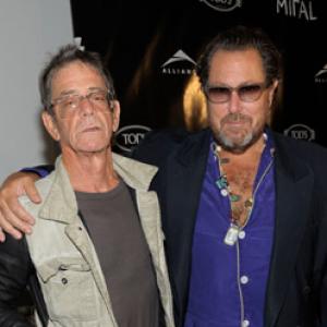 Lou Reed and Julian Schnabel